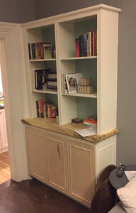 Built-in bookcase