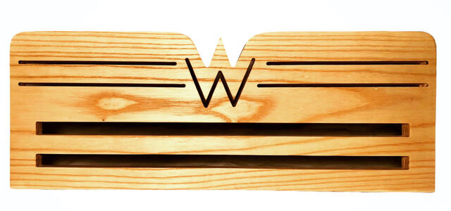 Superhero-themed medal holder